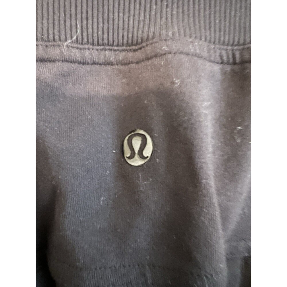 Lululemon Women’s Size 6 True Black Straight Leg‎ Joggers Rear And Side Pockets - Picture 6 of 8